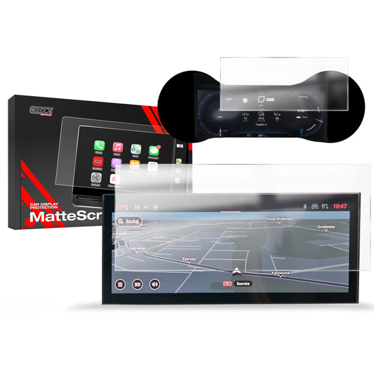 Anti-fingerprint screen film Alfa Romeo Junior 10,25" (2024-2025) Matte Grizz 2in1