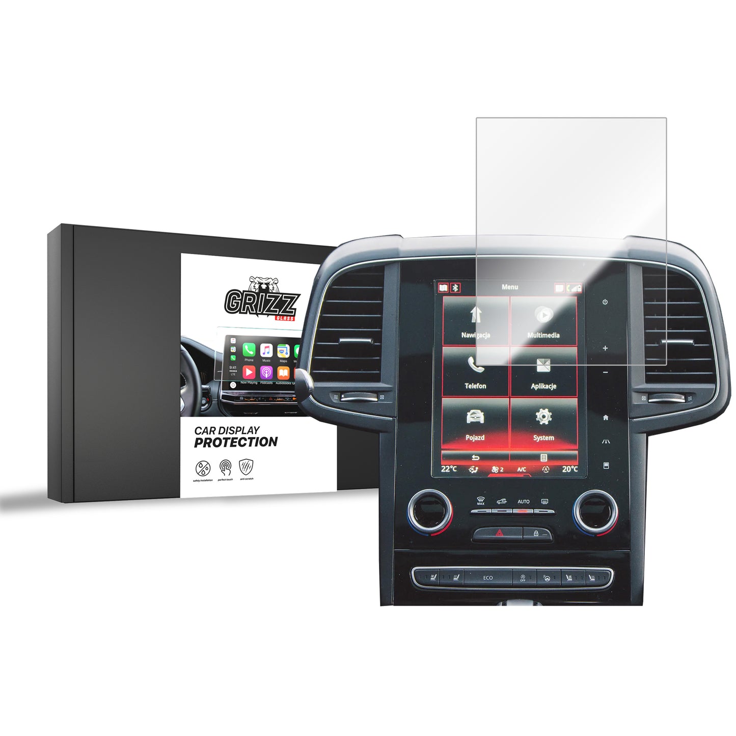 Ceramic screen film Renault Talisman 8.7" (2015-2019) Grizz
