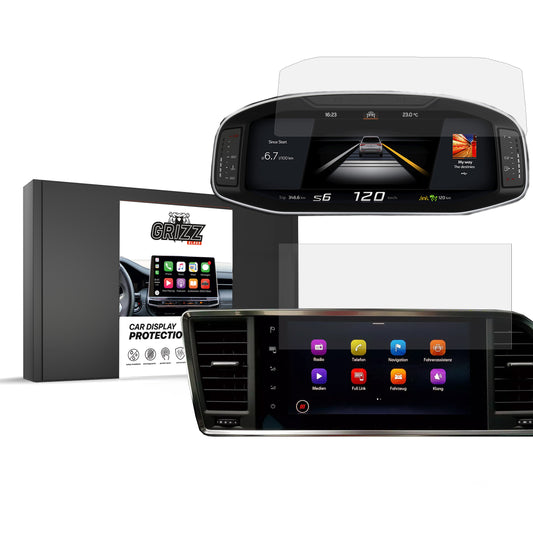 Ceramic screen film Seat Ateca 9,2" (2020-2025) Grizz 2in1
