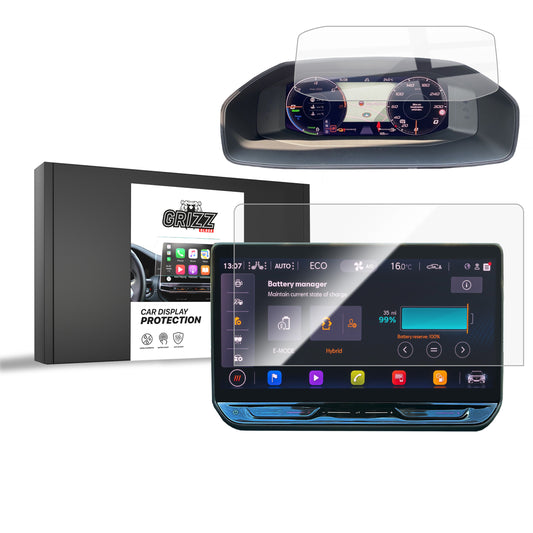 Ceramic screen film Cupra Formentor 12,9" (2024-2025) Grizz 2in1