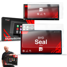 2in1 Anti-fingerprint screen film BYD Seal (2025) Matte Grizz