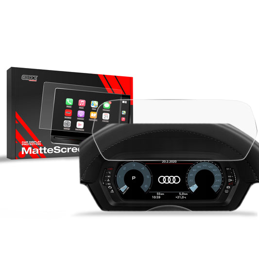 Anti-fingerprint screen film Audi S3 8Y Virtual Cockpit 10.25" (2020-2025) Matte Grizz