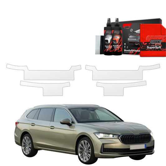 4in1 Protective film for sills for Skoda Superb 4 Combi (2024-2025)