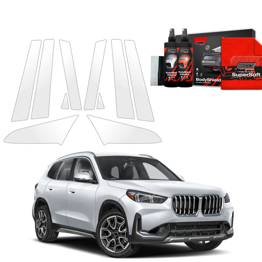10in1 Protective film for pillars for BMW X1 (2023-2025)