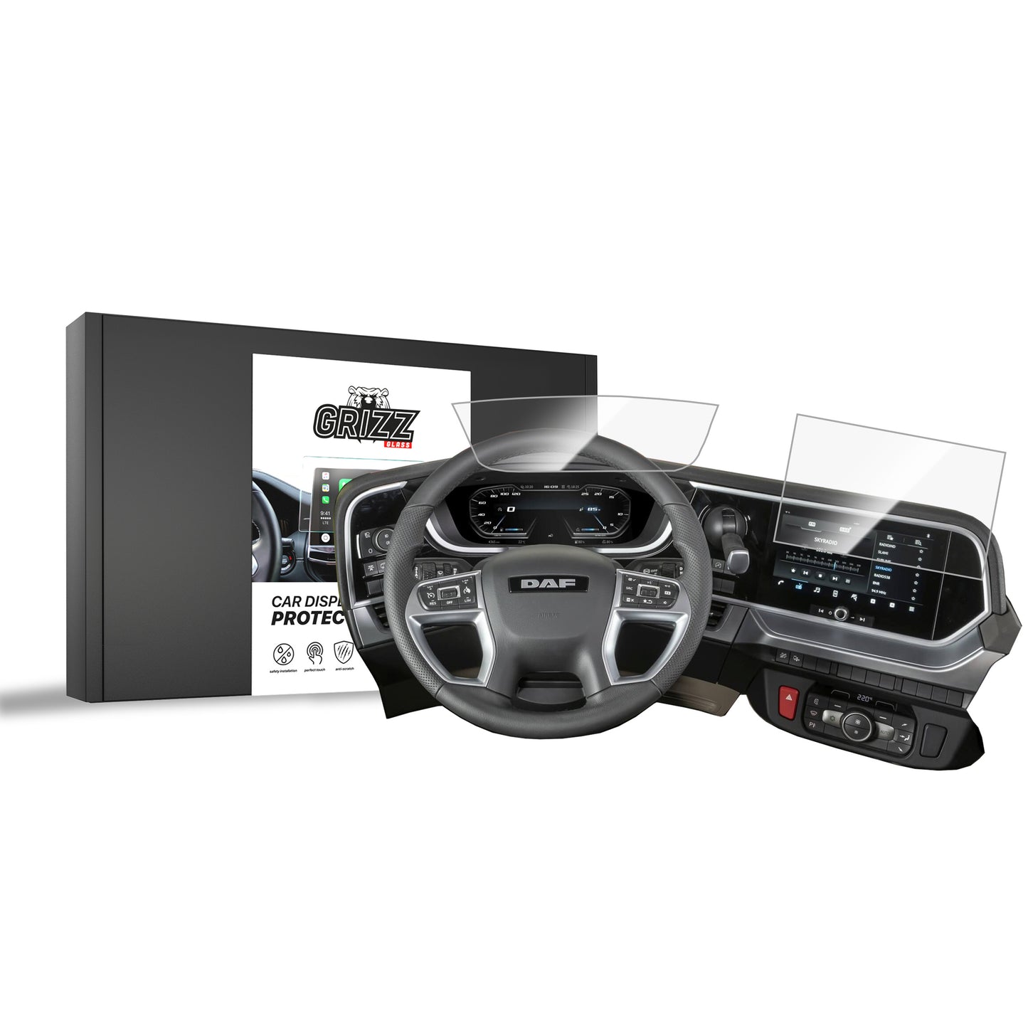 Ceramic screen film DAF XD NGD Grizz 2in1