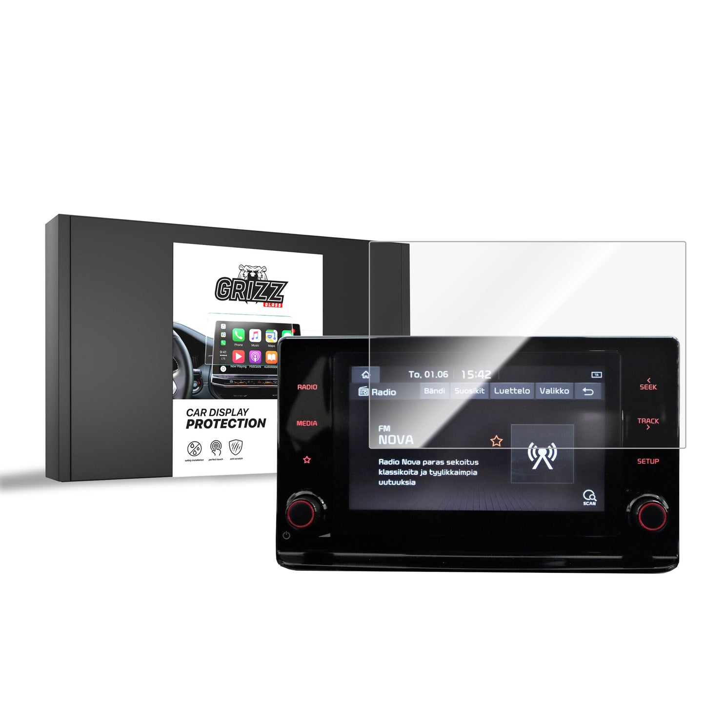 Ceramic screen film Kia Ceed 8" (2018-2024) Grizz