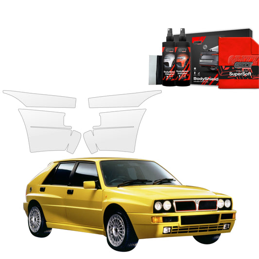 4in1 Protective film for bumper for Lancia Delta Integrale (1992-1994)