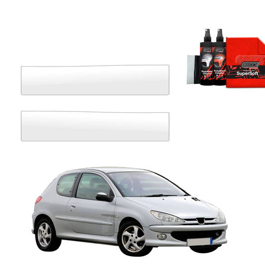 2in1 Protective film for sills for Peugeot 206 (1998-2009)