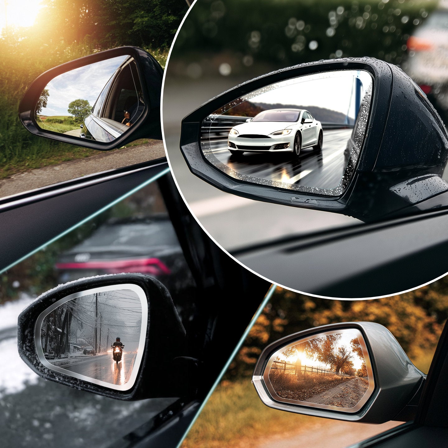 Rainproof film for mirrors for Volkswagen Beetle (2011-2019)