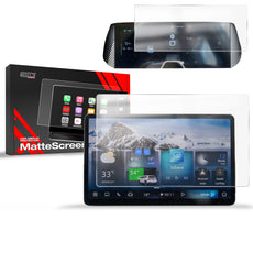 2in1 Anti-fingerprint screen film MG S5 EV 12.8