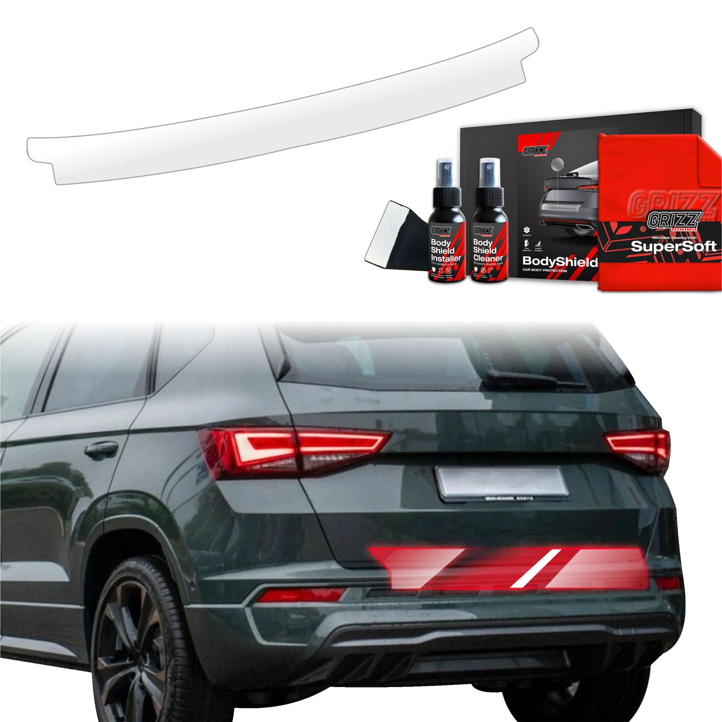 Protective film for trunk threshold for Cupra Ateca (2020-2025)