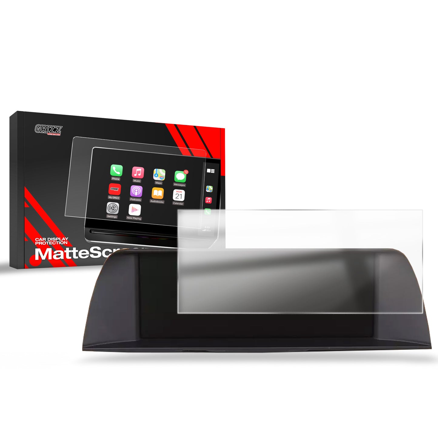 Anti-fingerprint screen film BMW 5 F10 F11 8.8" (2010-2013) Matte Grizz