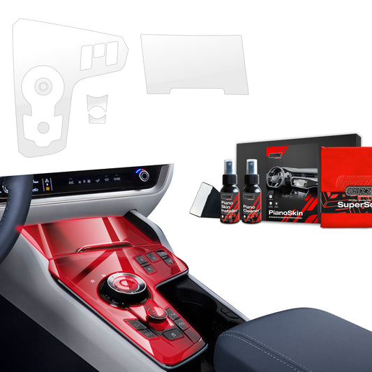 3in1 Grizz protective interior film Kia Sportage 5 (2021-2024) Transparent PianoSkin