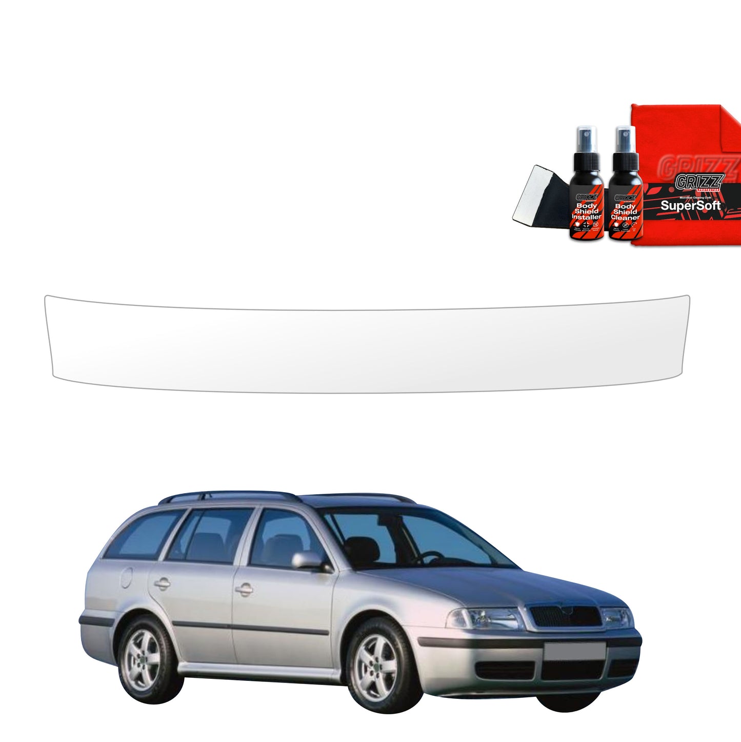 Protective film for trunk threshold for Skoda Octavia Kombi (1996-2010)