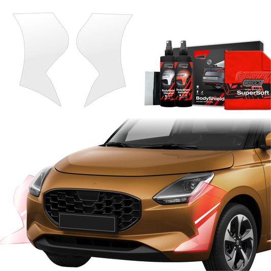 2in1 Protective film for bumper for Suzuki Swift (2024-2025)