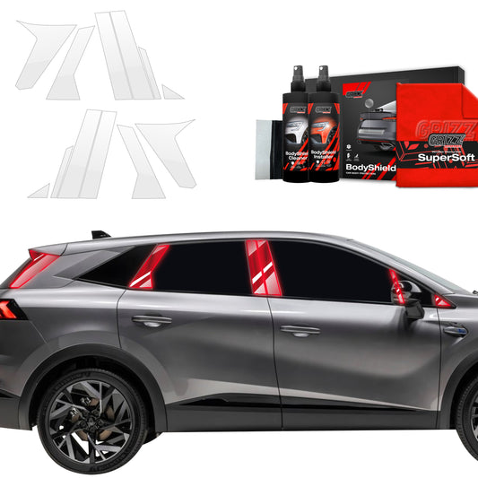 12in1 Protective film for pillars for Renault Symbioz (2024-2025)