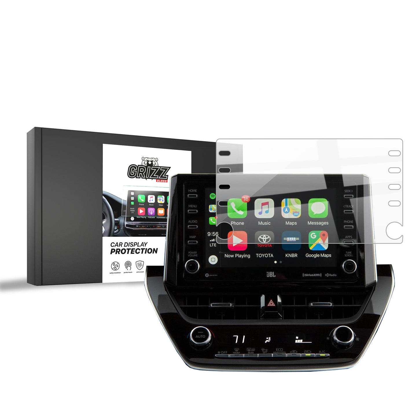 Ceramic screen film Toyota Corolla 8" (2019-2022) Grizz