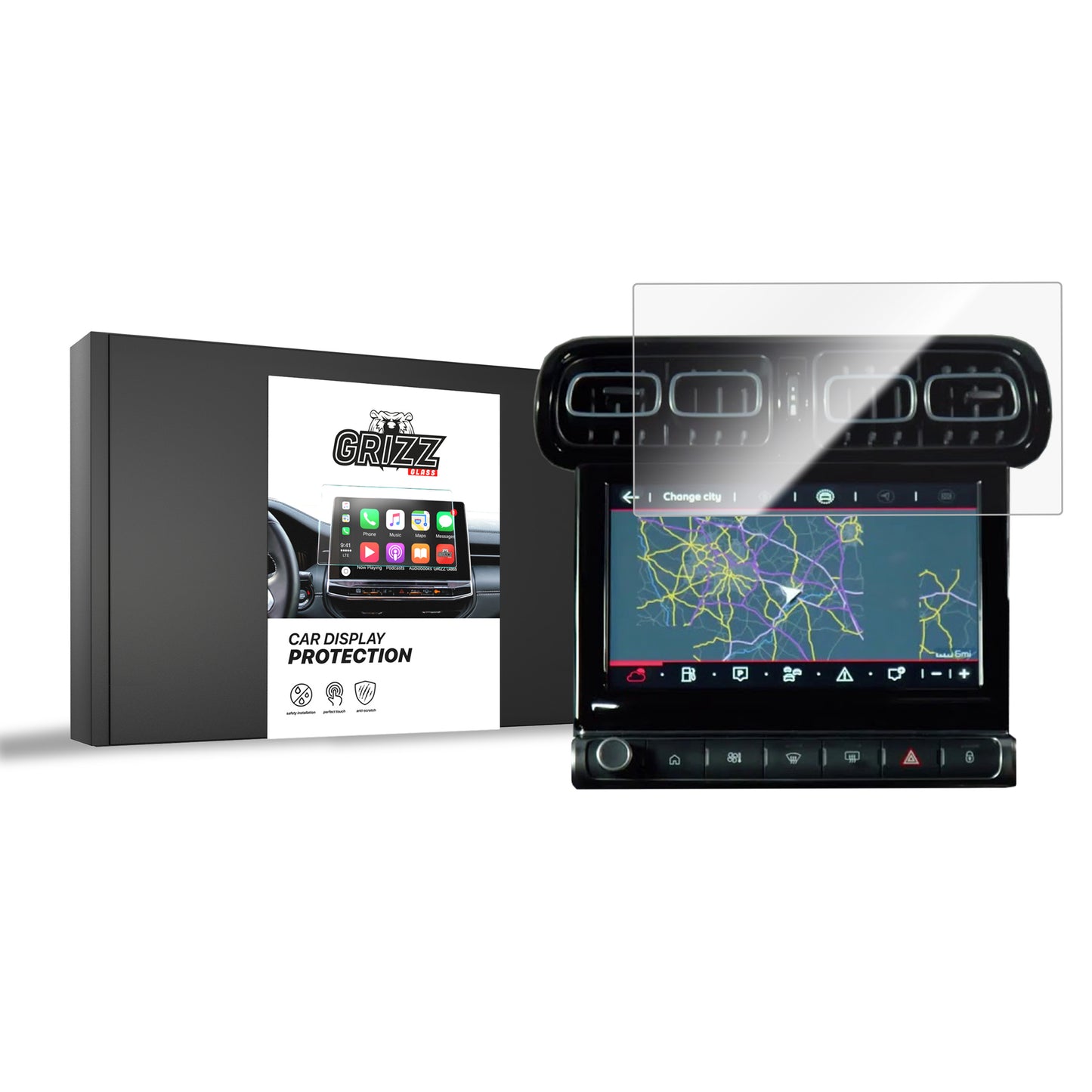 Ceramic screen film Citroen C3 Aircross 7" (2021-2024) Grizz