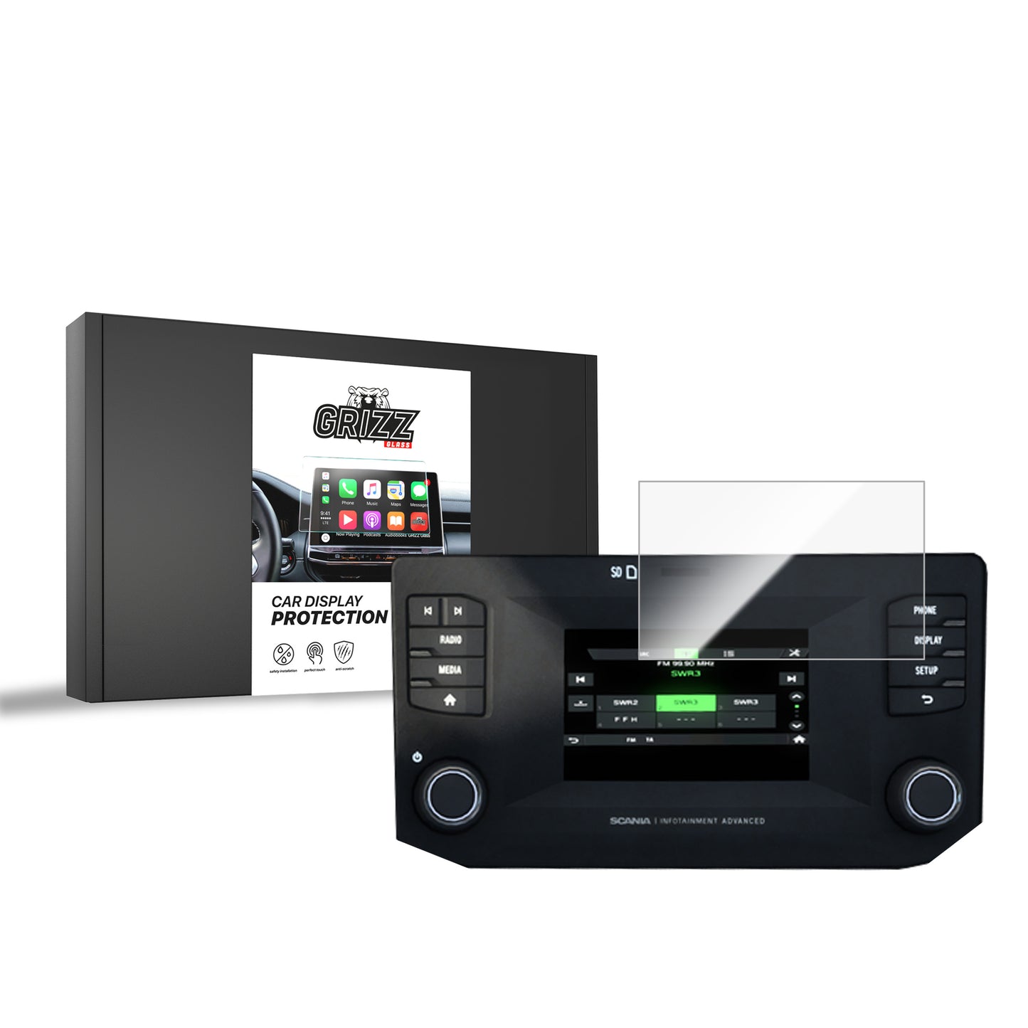 Ceramic screen film Scania XT 5" Grizz