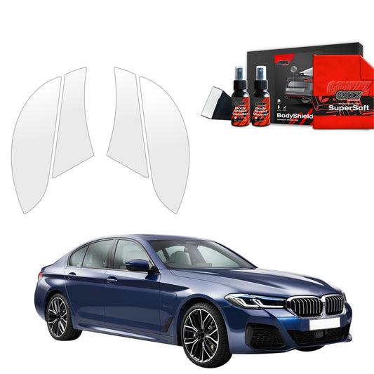 4in1 Protective film for wheel arches for BMW 5 G30 Sedan (2023-2025)