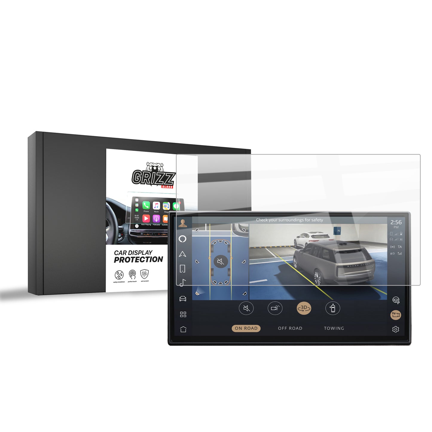 Ceramic screen film Range Rover Sport 11,4" (2023-2024) Grizz