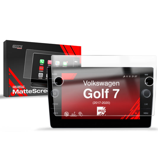 Anti-fingerprint screen film Volkswagen VW Golf 7 Discover Media (2017-2020) Matte Grizz