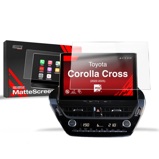 Anti-fingerprint screen film Toyota Corolla Cross 10,5" (2022-2025) Matte Grizz