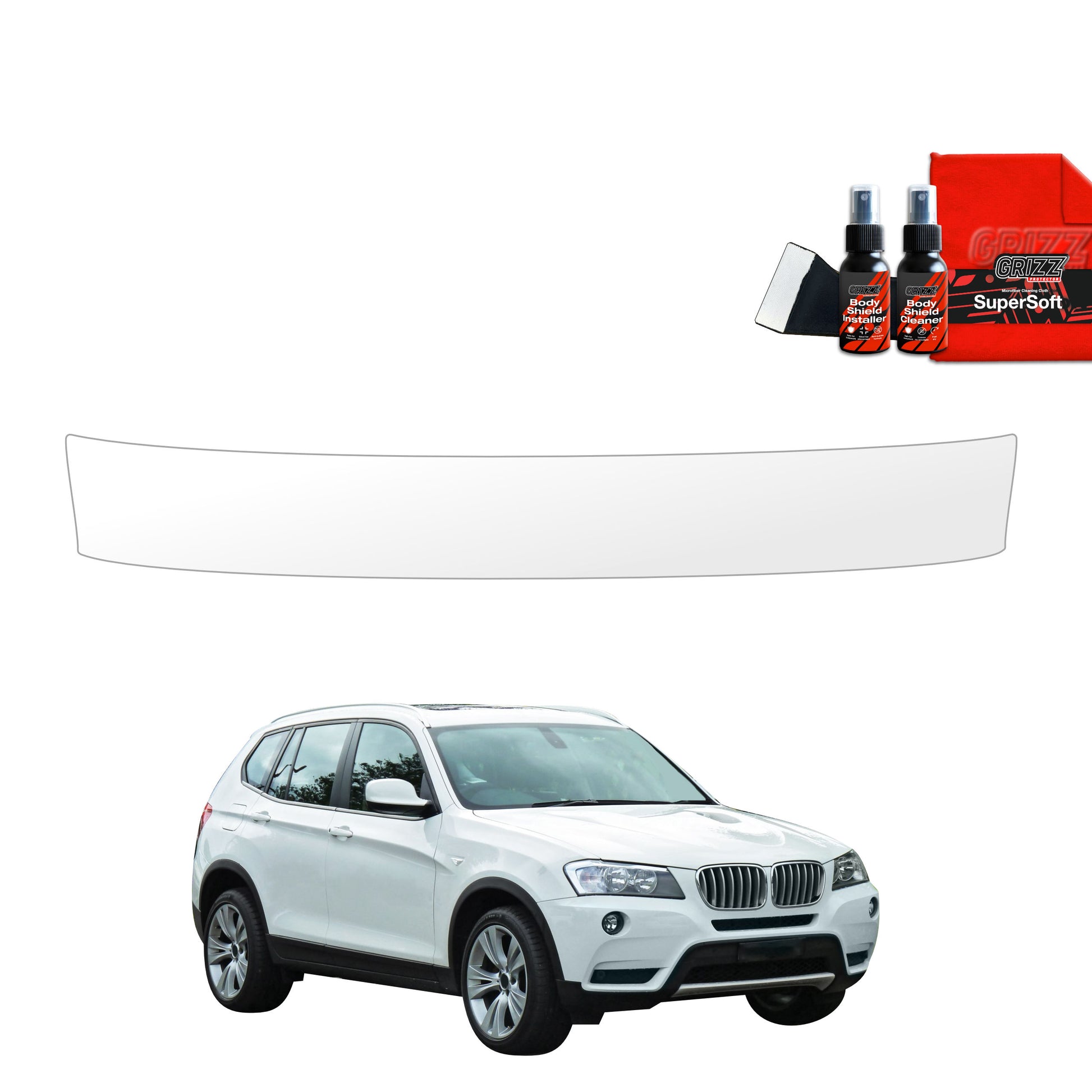 Protective film for trunk threshold for BMW X3 F25 (2010-2014)