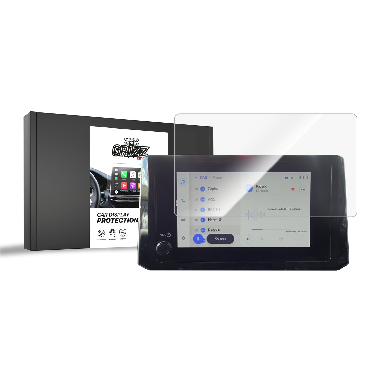 Ceramic screen film Suzuki Swace (2023-2025) Grizz