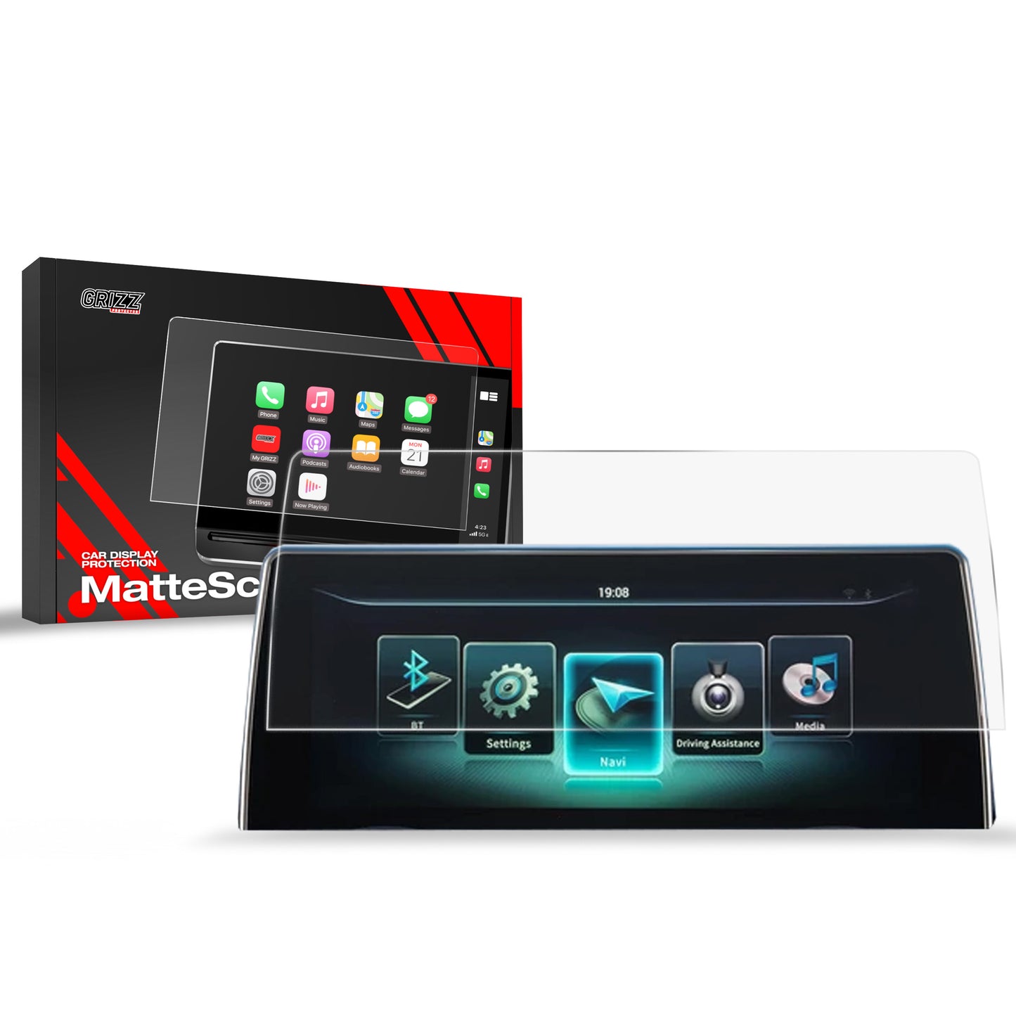 Anti-fingerprint screen film Seres 3 10,25" (2024-2025) Matte Grizz