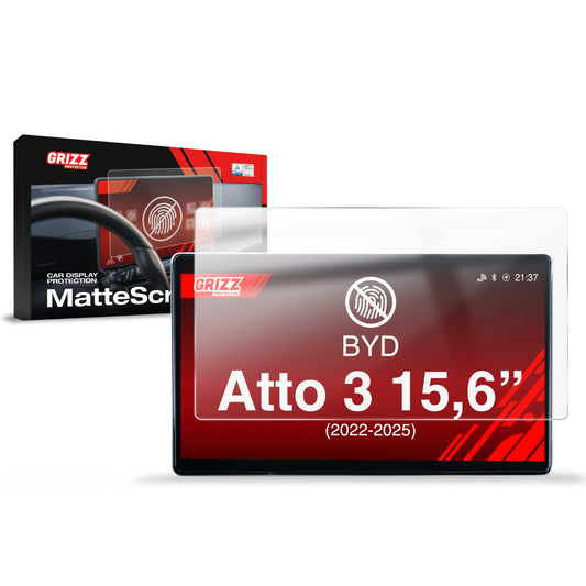 Anti-fingerprint screen film BYD Atto 3 15,6" (2022-2025) Matte Grizz