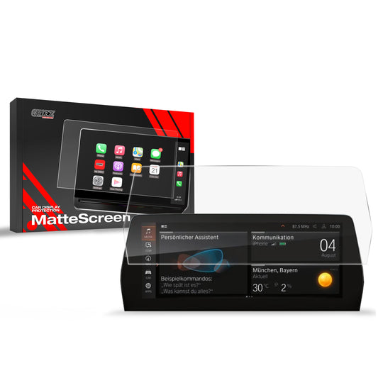 Anti-fingerprint screen film BMW 8 Cabrio G14 (2022-2025) Matte Grizz