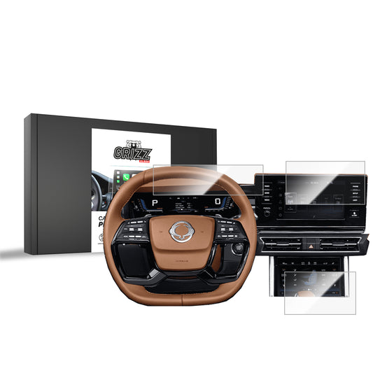 Ceramic screen film SsangYong Torres 9" (2023-2025) Grizz 3in1