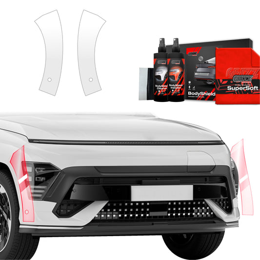 2in1 Protective film for bumper for Hyundai Kona N-Line (2023-2025)