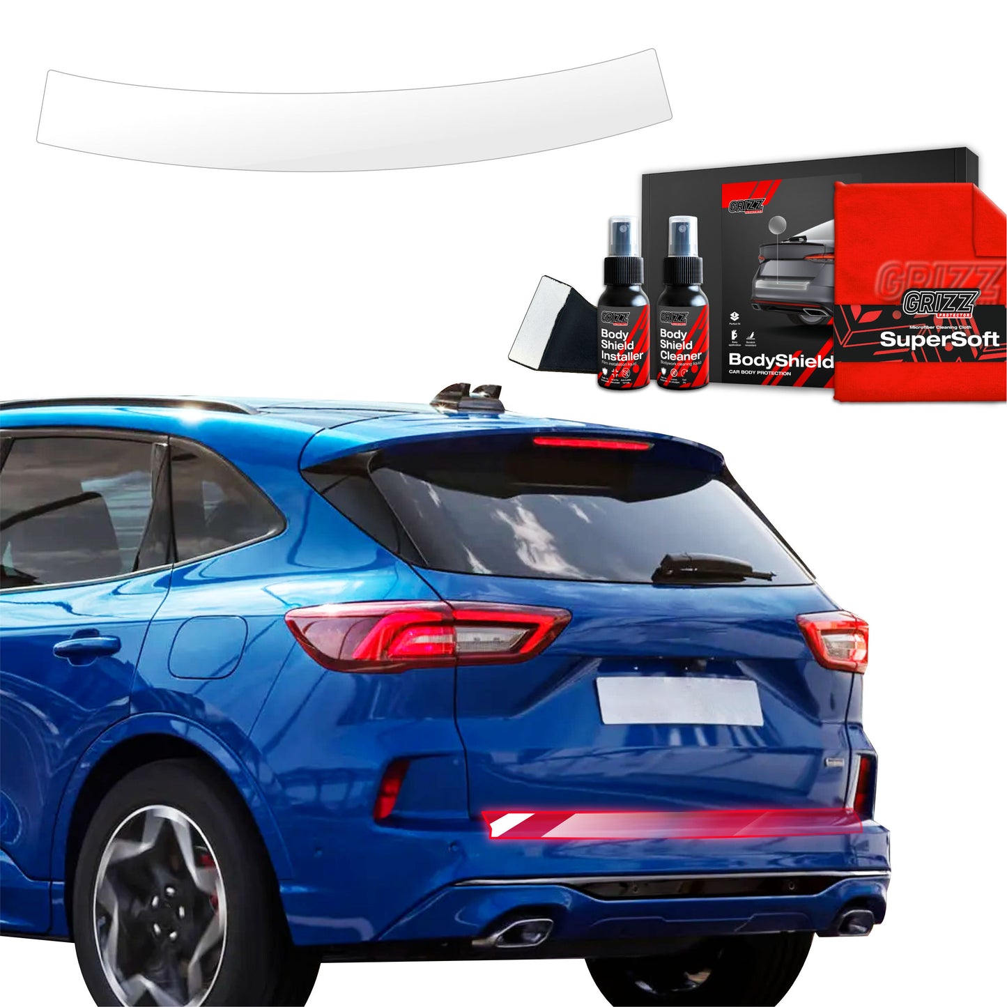 Protective film for trunk threshold for Ford Kuga ST-Line X Facelift (2024-2025)