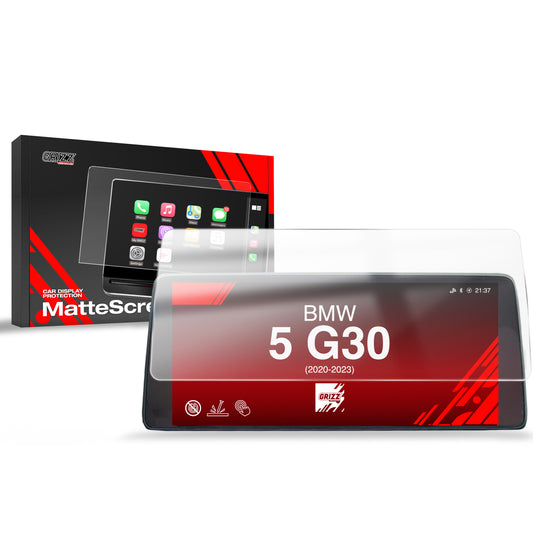 Anti-fingerprint screen film BMW 5 G30 12.25" (2020-2023) Matte Grizz