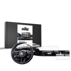 Ceramic screen film Porsche Taycan Upper Screens (2019-2025) Grizz 3in1