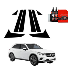 8in1 Black film for pillars for Mercedes GLC Wagon (2025)