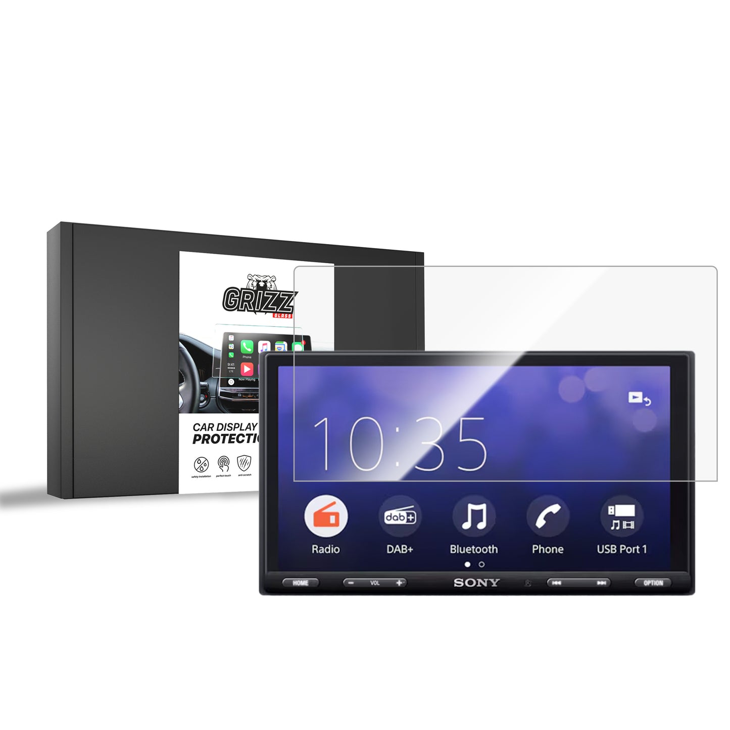 Ceramic screen film Sony XAV-AX3250 6,95" 2DIN Grizz
