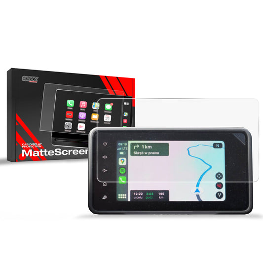 Anti-fingerprint screen film Dacia Jogger 8" (2021-2025) Matte Grizz