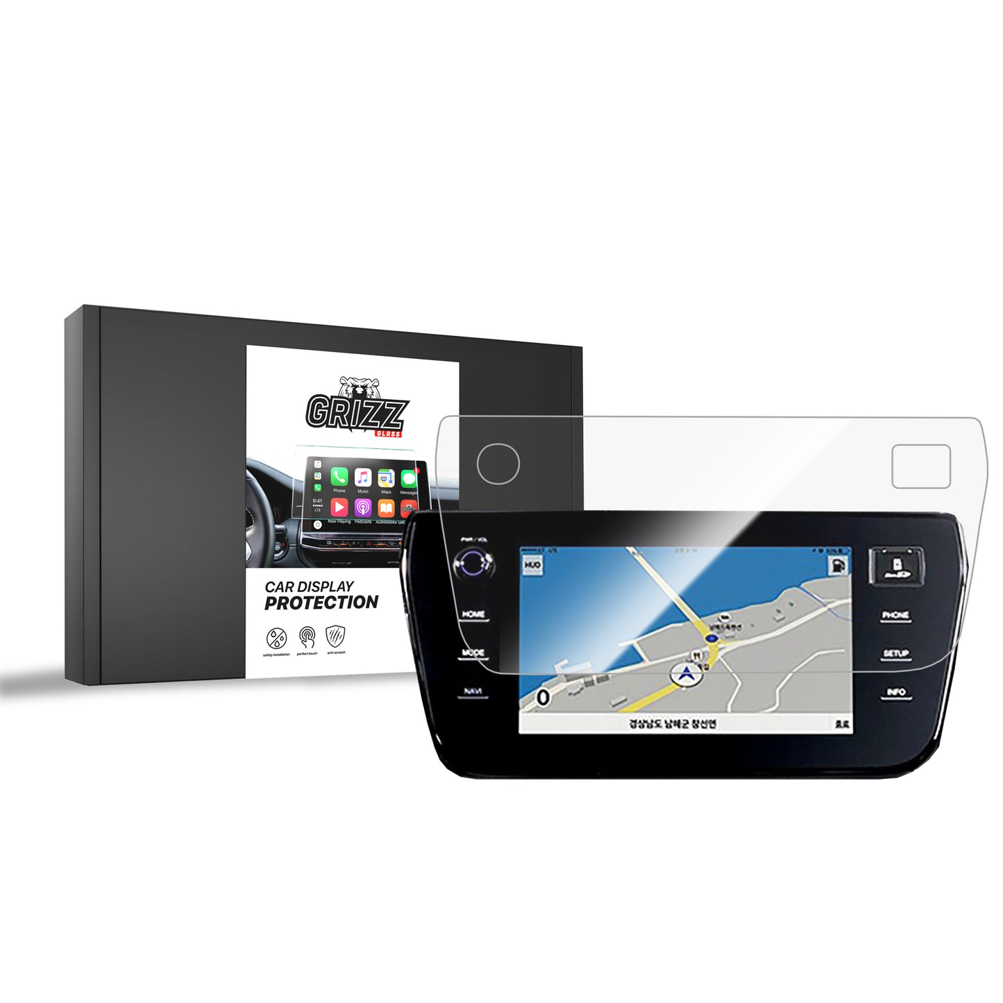 Ceramic screen film SsangYong Tivoli 10,25" (2023-2025) Grizz