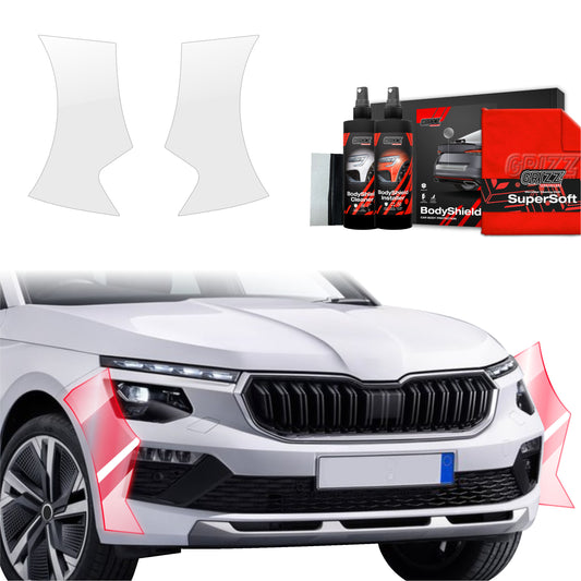 2in1 Protective film for bumper for Skoda Kamiq (2024-2025)