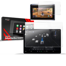 Anti-fingerprint screen film Tesla Model X Facelift (2025) Matte Grizz 2in1