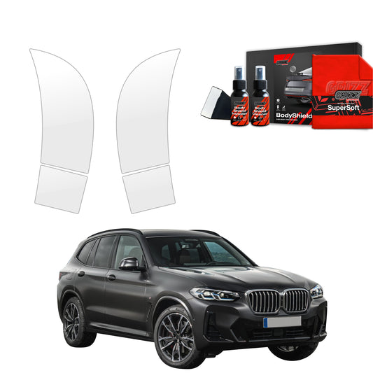 4in1 Protective film for wheel arches for BMW X3 (2021-2024)