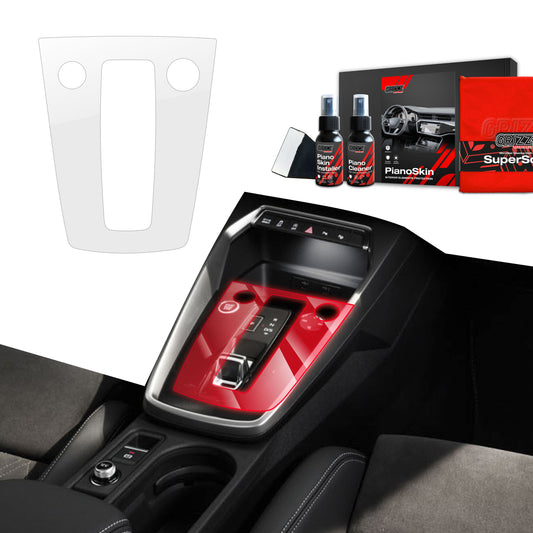 Grizz protective interior film Audi S3 8Y (2020-2025) Transparent PianoSkin