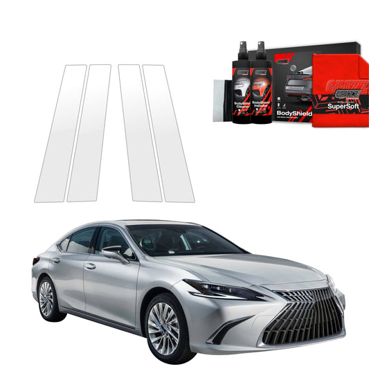 4in1 Protective film for pillars for Lexus ES 300h (2021-2024)