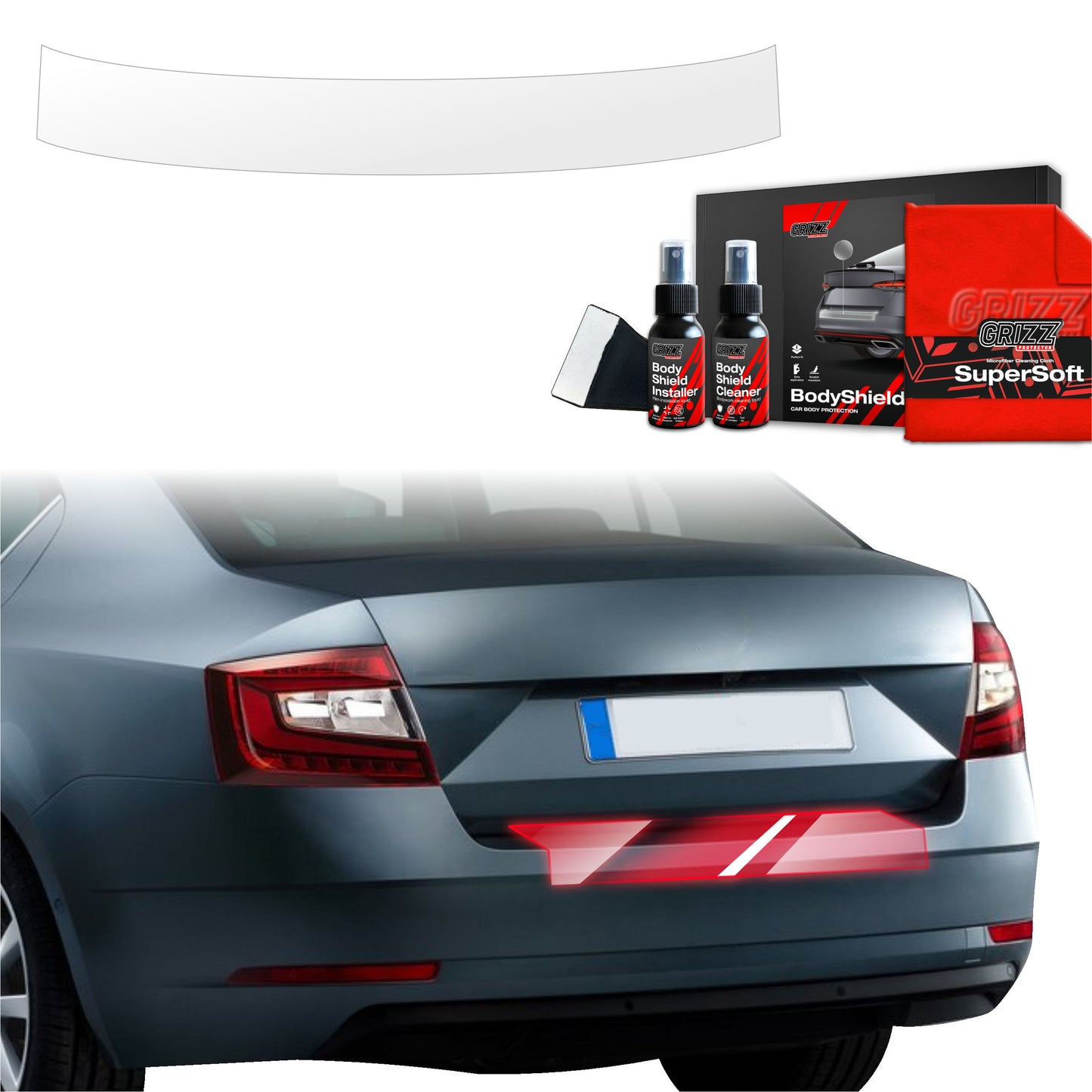 Protective film for trunk threshold for Skoda Octavia 3 (2017-2020)