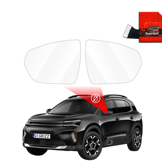 Rainproof film for mirrors for Citroen C5 Aircross (2018-2025)