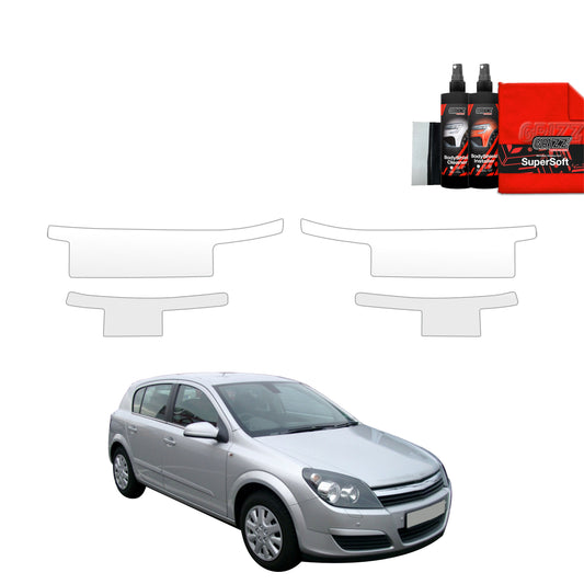 4in1 Protective film for sills for Opel Astra H Hatchback 5D (2004-2014)