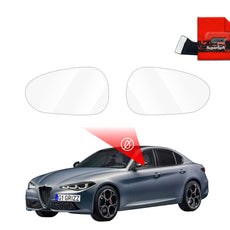 Rainproof film for mirrors for Alfa Romeo Giulia (2016-2025)